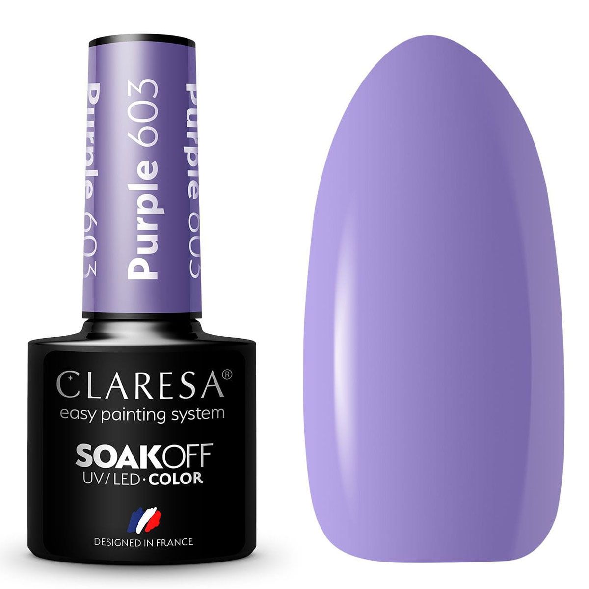 Claresa UV-LED-Gelpolitur 5 ml Lila 603 Kirmes