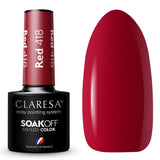 Claresa UV-LED-Gelpolitur 5 ml Rot 418 Bring mich zum Fluss