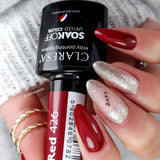 Claresa UV-LED-Gelpolitur 5 ml Rot 426 Vollbeeren