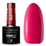 Claresa UV-LED-Gel-Nagellack, 5 ml, Rot 430 Rainbow Explosion