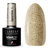 Claresa UV-LED-Gel-Nagellack, 5 ml, Sparkle 4