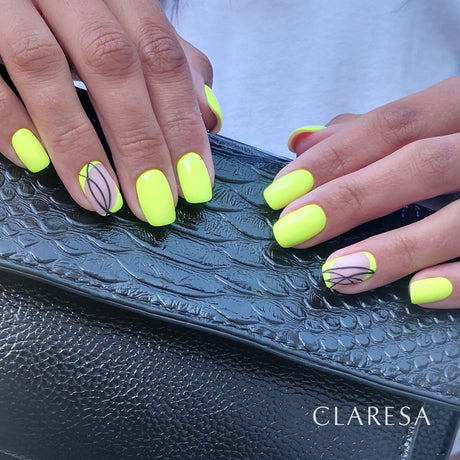 Claresa UV-LED-Gel-Nagellack, 5 ml, Fluo 1