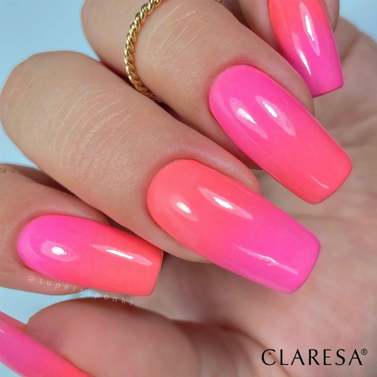 Claresa UV-LED-Gel-Nagellack, 5 ml, Fluo 6