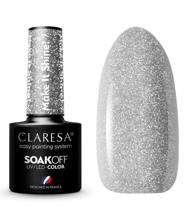 Claresa UV-LED-Gel-Nagellack, 5 ml, Make It Shine 7