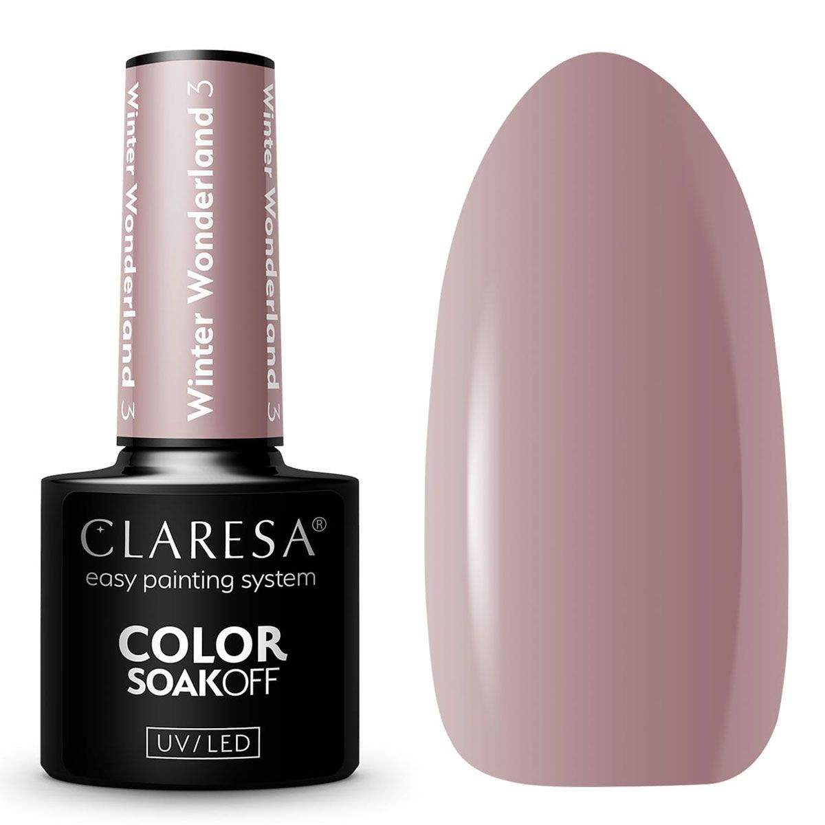 Claresa UV-LED-Gel-Nagellack, 5 ml, Winter Wonderland 3