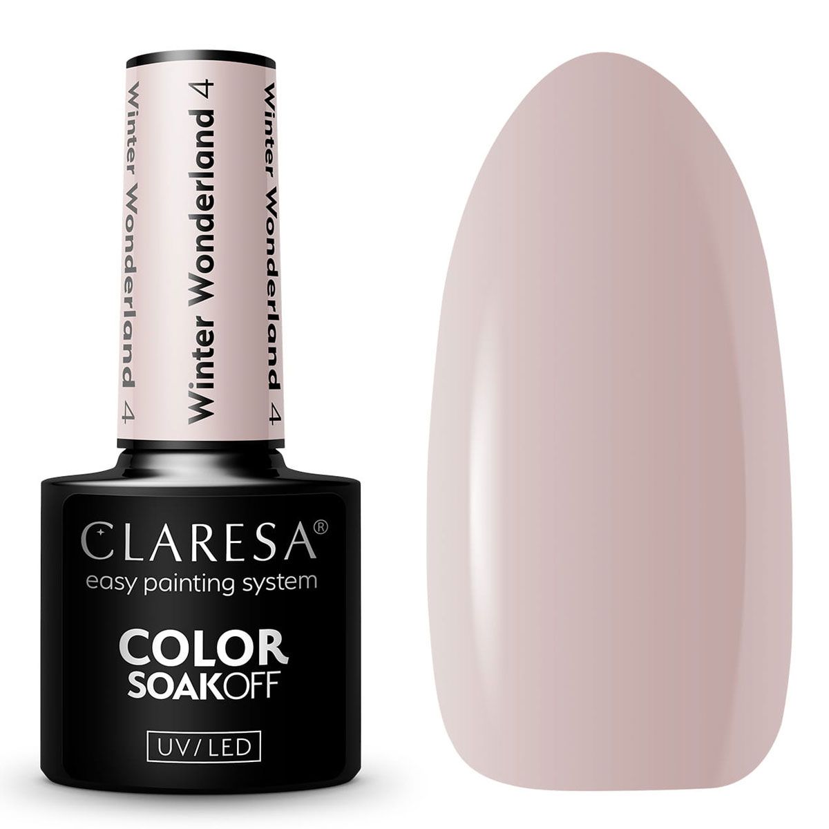 Claresa UV-LED-Gel-Nagellack, 5 ml, Winter Wonderland 4