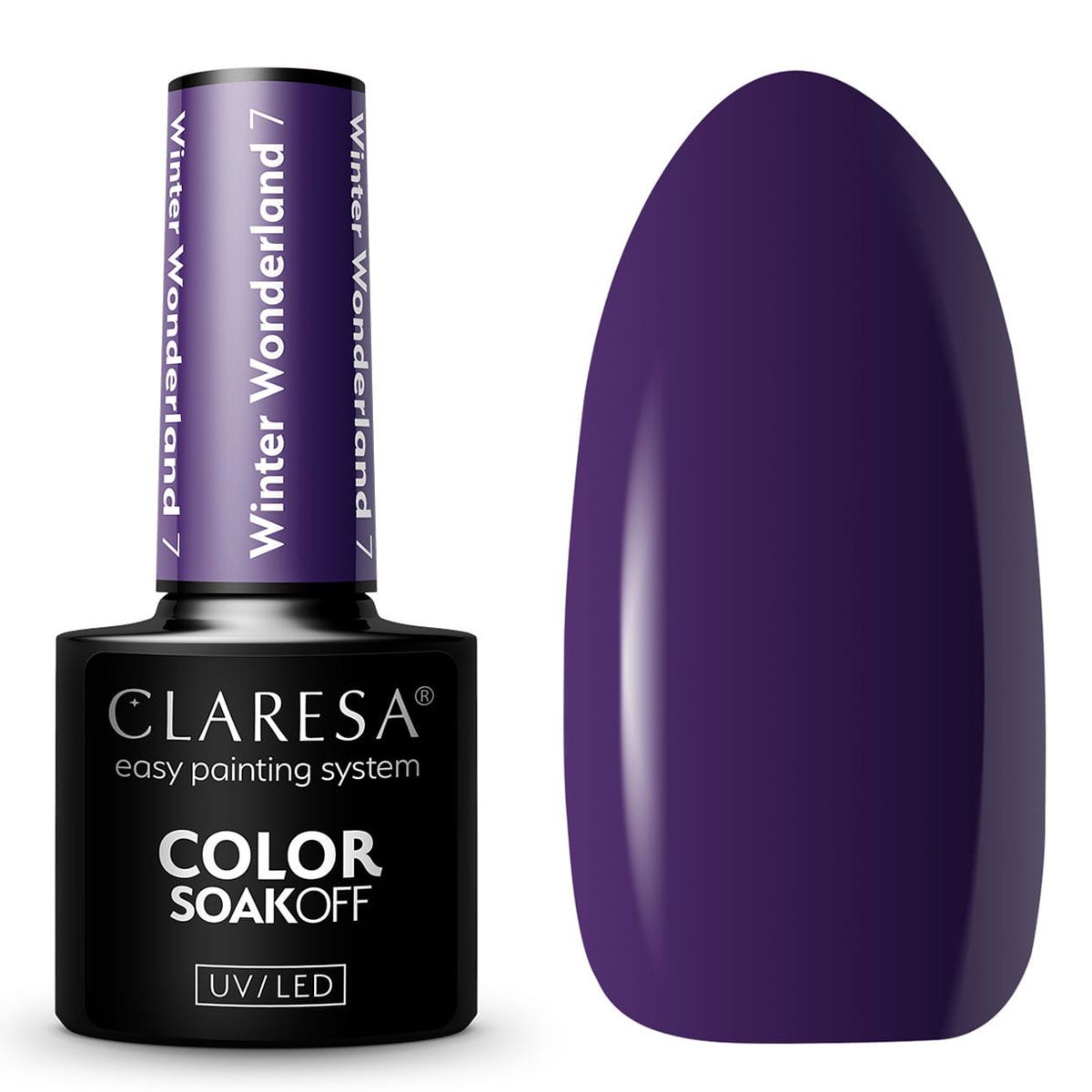 Claresa UV-LED-Gel-Nagellack, 5 ml, Winter Wonderland 7