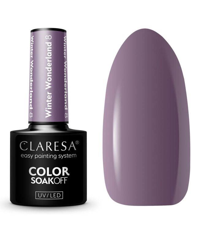 Claresa UV-LED-Gel-Nagellack, 5 ml, Winter Wonderland 8
