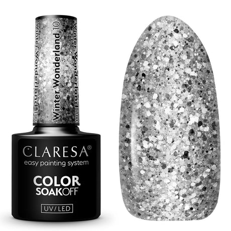 Claresa UV-LED-Gel-Nagellack, 5 ml, Winter Wonderland 10
