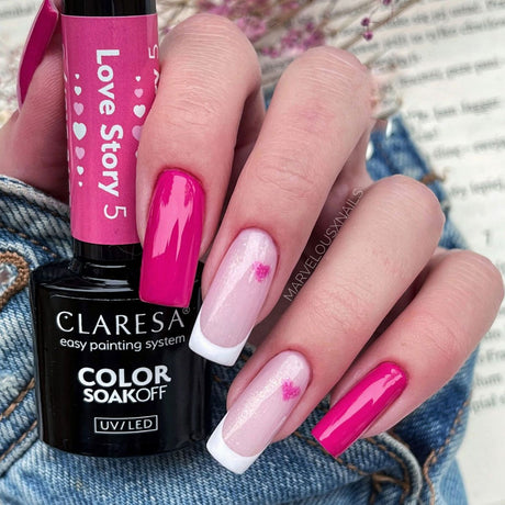 Claresa UV-LED-Gelpolitur 5 ml Liebesgeschichte 5
