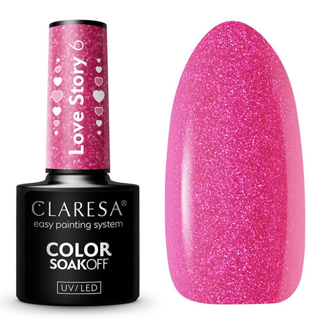 Claresa UV-LED-Gellack 5 ml Liebesgeschichte 6