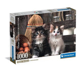 Clementoni Puzzle - süße Kätzchen, 1000 Teile.