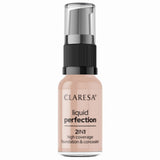 Claresa Liquid Perfection 2-in-1 Concealer und Foundation 104 Nude 18gr.