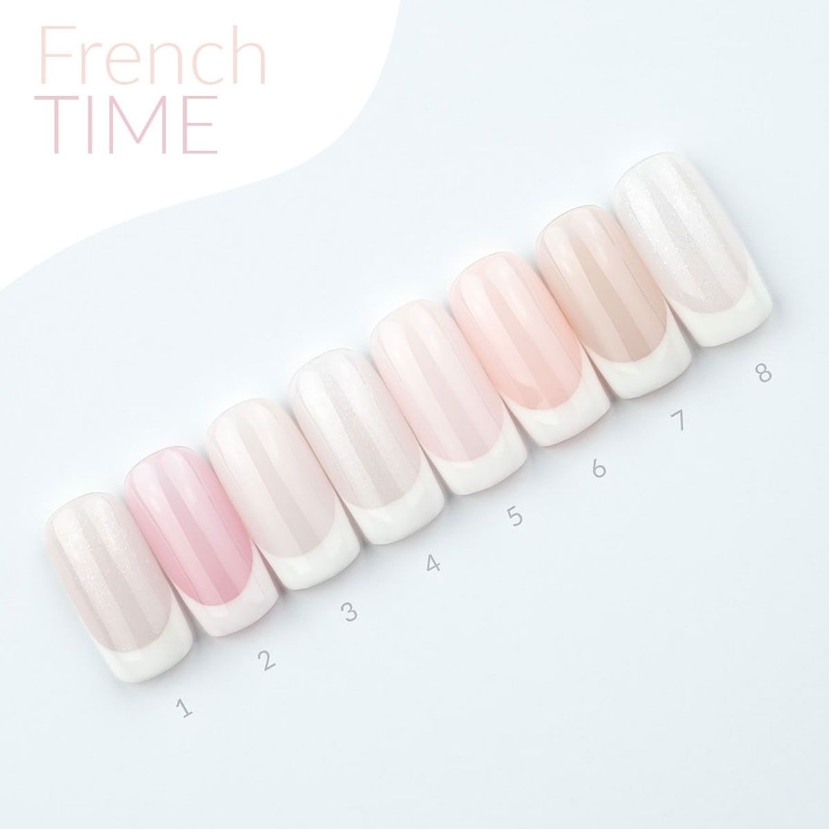 Claresa UV-LED-Gel-Nagellack, 5 ml, French Time 4