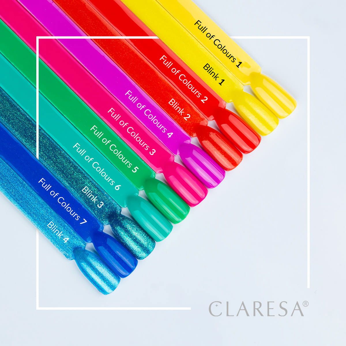 Claresa UV-LED-Gel-Nagellack, 5 ml, Blink 3