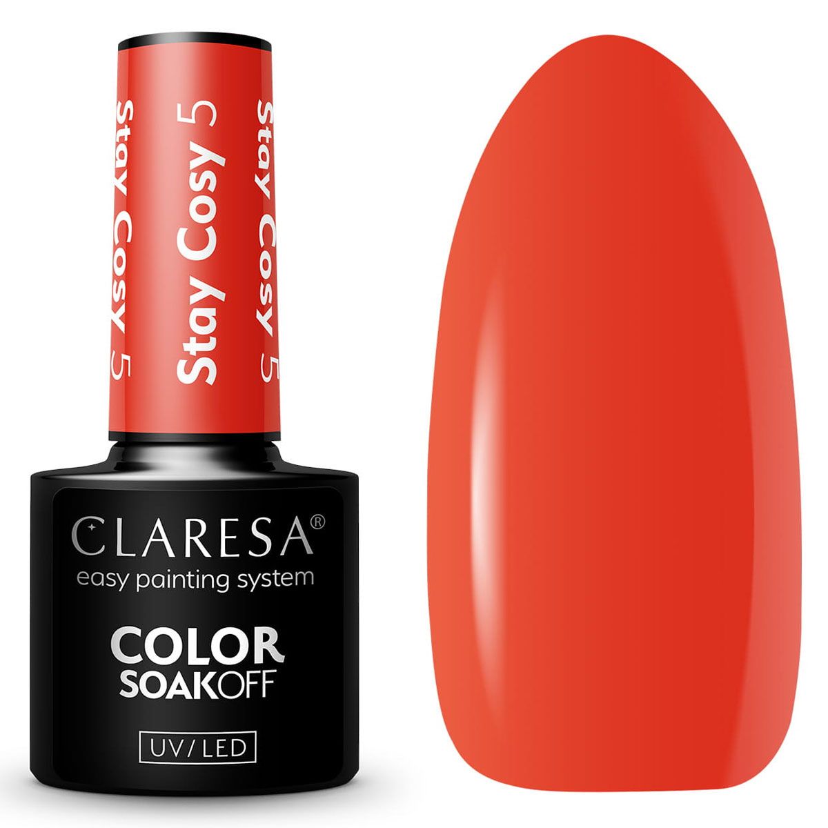 Claresa UV-LED-Gel-Nagellack, 5 ml, Stay Cozy 5