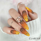Claresa Top Coat Bubble Black matt ohne Abwischen, 5 ml