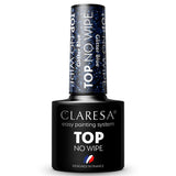 Claresa Überlack ohne Abwischen, glitzernd, blau, 5 ml