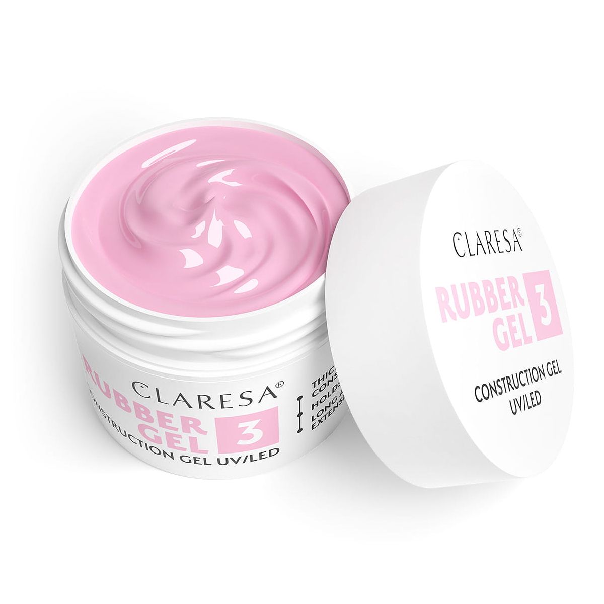 Claresa Gummigel 3 Cool Pink 12gr.