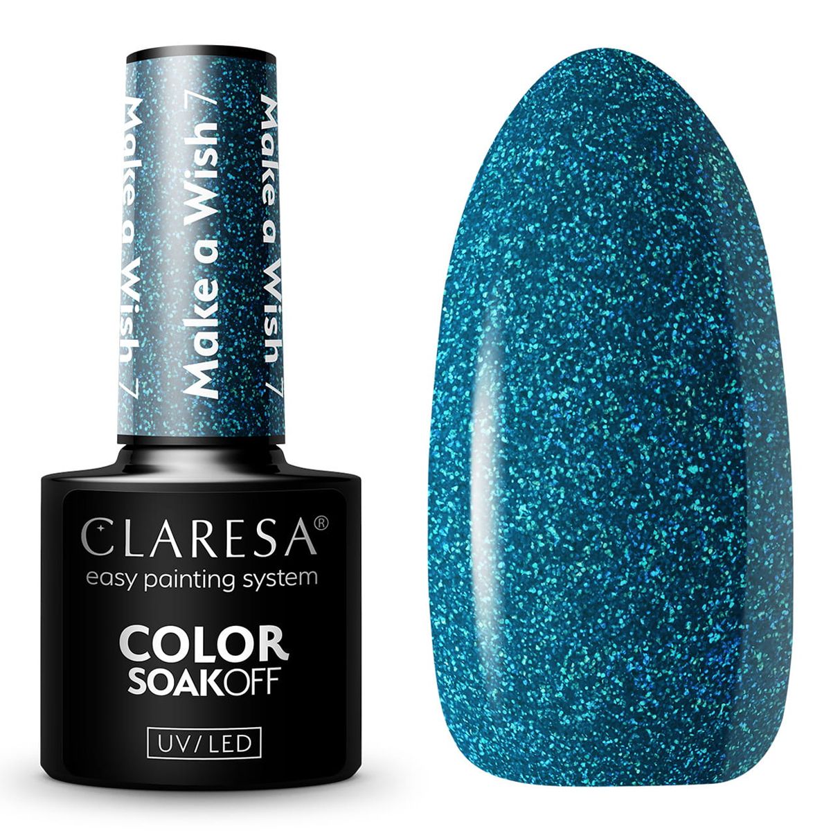 Claresa UV-LED-Gel-Nagellack, 5 ml, Make A Wish 7