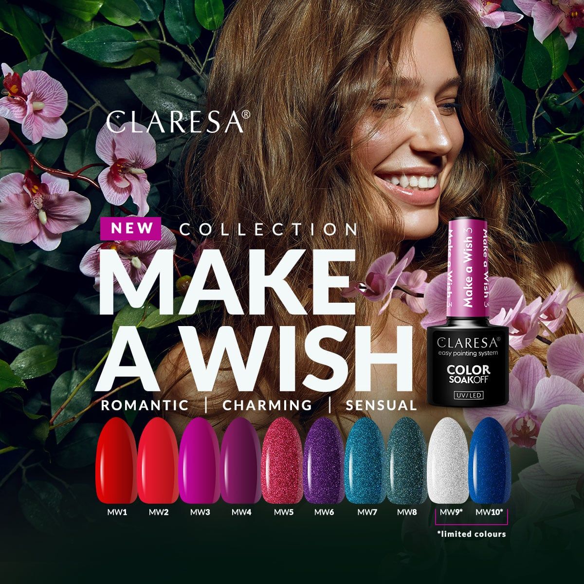 Claresa UV-LED-Gel-Nagellack, 5 ml, Make A Wish 7