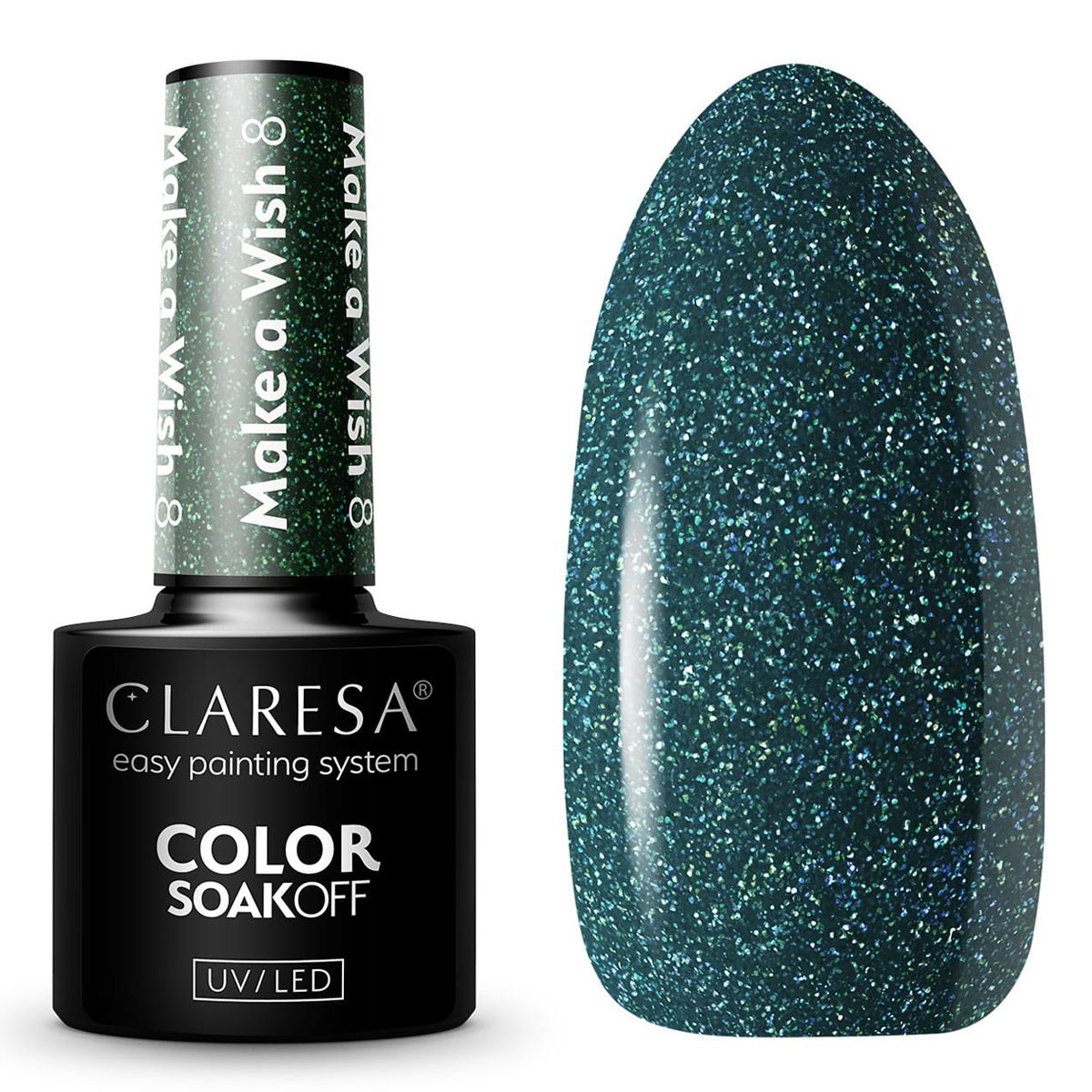 Claresa UV-LED-Gel-Nagellack, 5 ml, Make A Wish 8