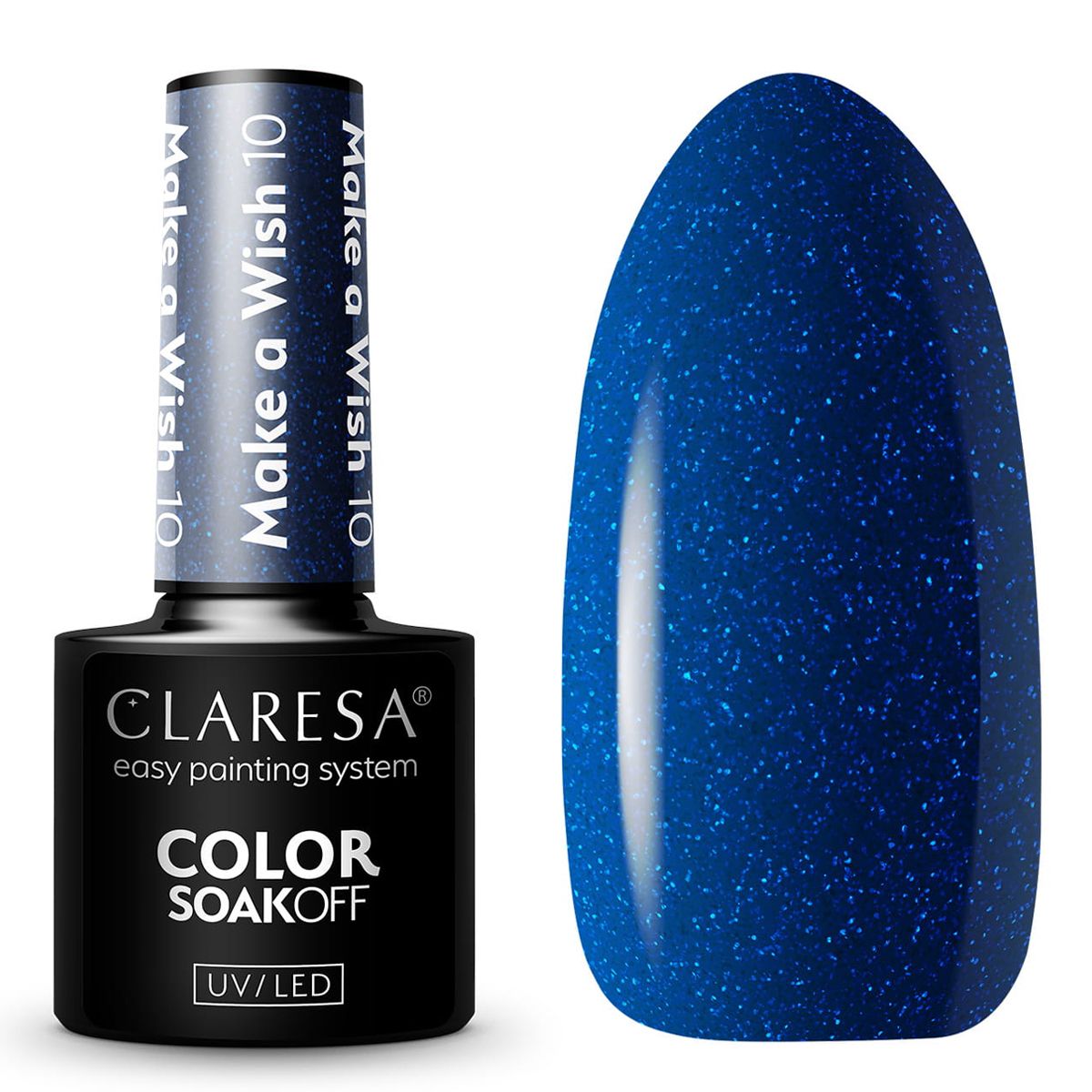 Claresa UV-LED-Gel-Nagellack, 5 ml, Make A Wish 10