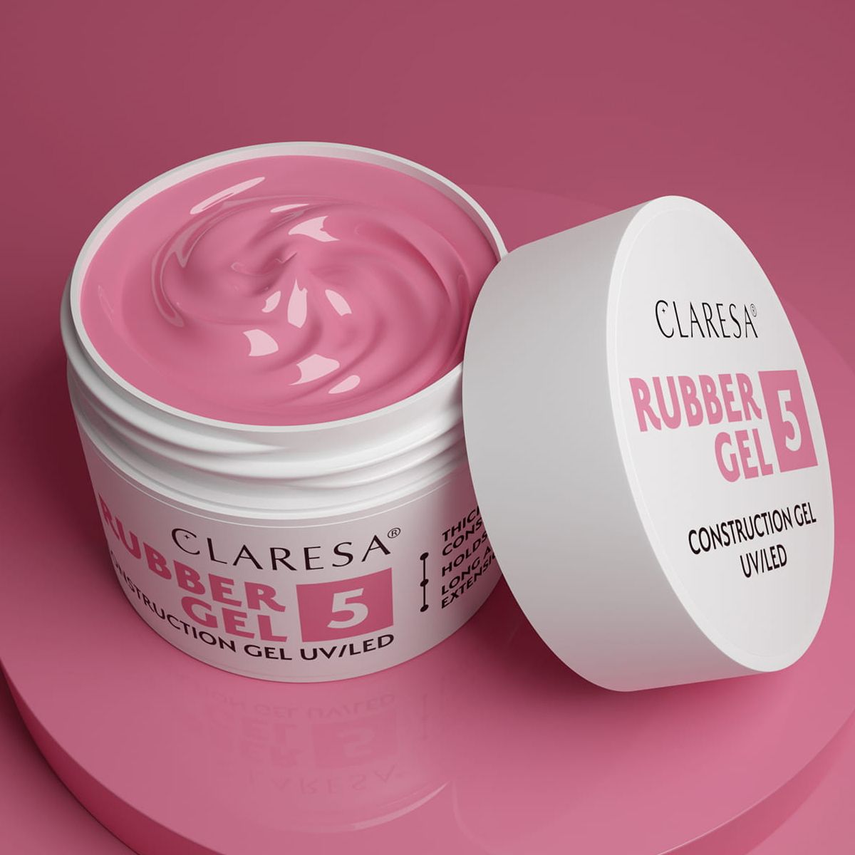 Claresa Gummigel 5 Himbeerrosa 90gr.