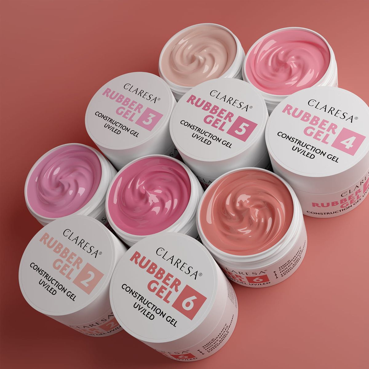 Claresa Gummigel 5 Himbeerrosa 90gr.