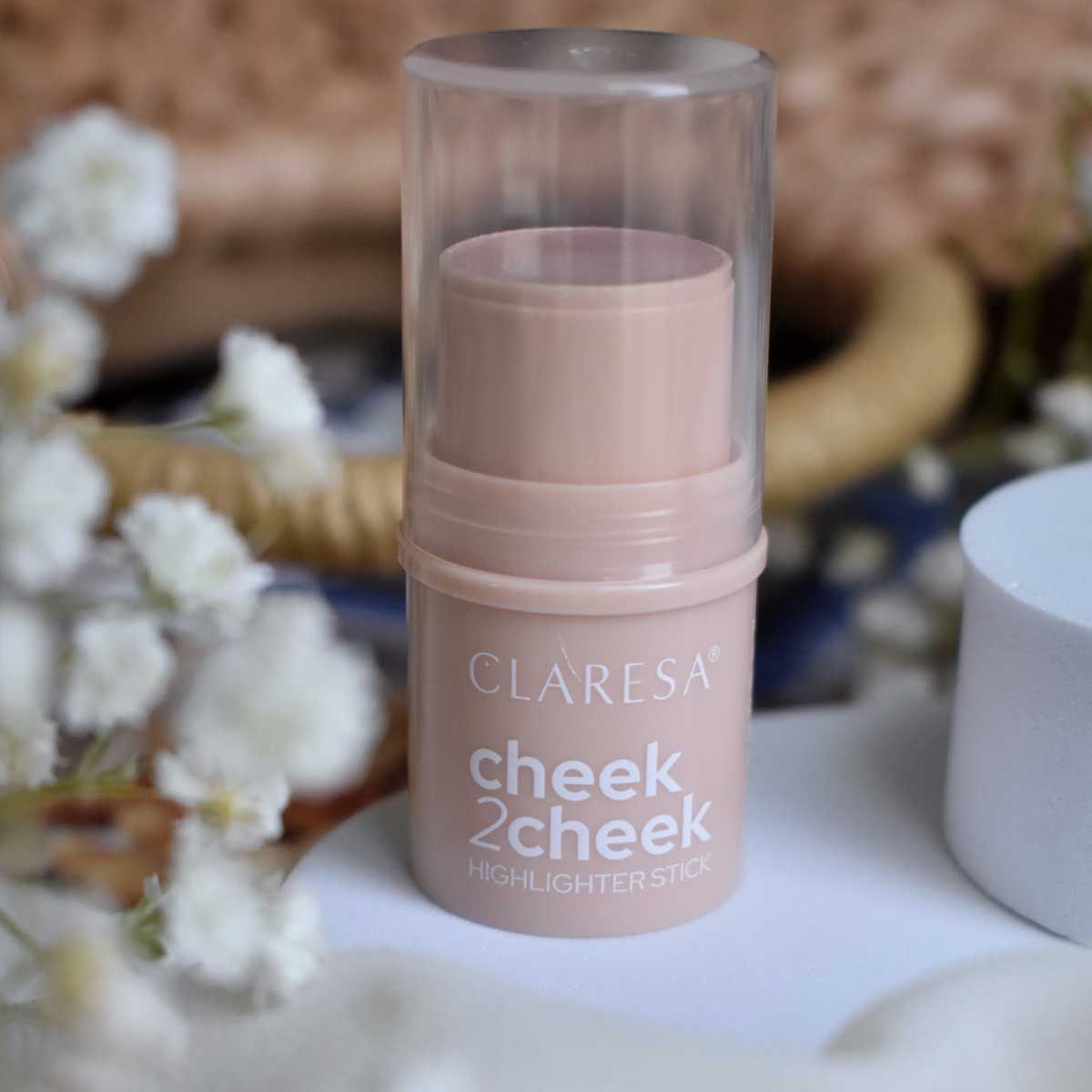 Claresa Highlighter Stick Wange 2 Wange 1 Perlglanz