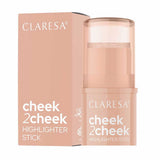 Claresa Highlighter Stick Wange 2 Wange 1 Perlglanz