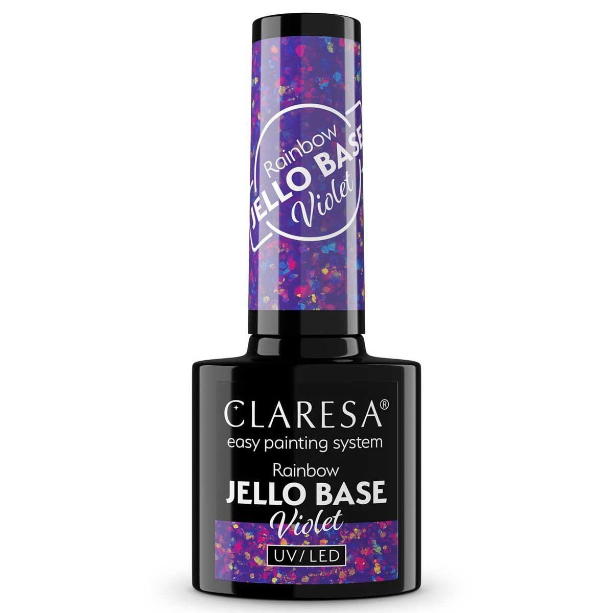 Claresa Rainbow Jello Basislack Violett 5 ml