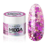 Claresa Megastar Pink Pixel UV-LED-Kunstgel 10gr.