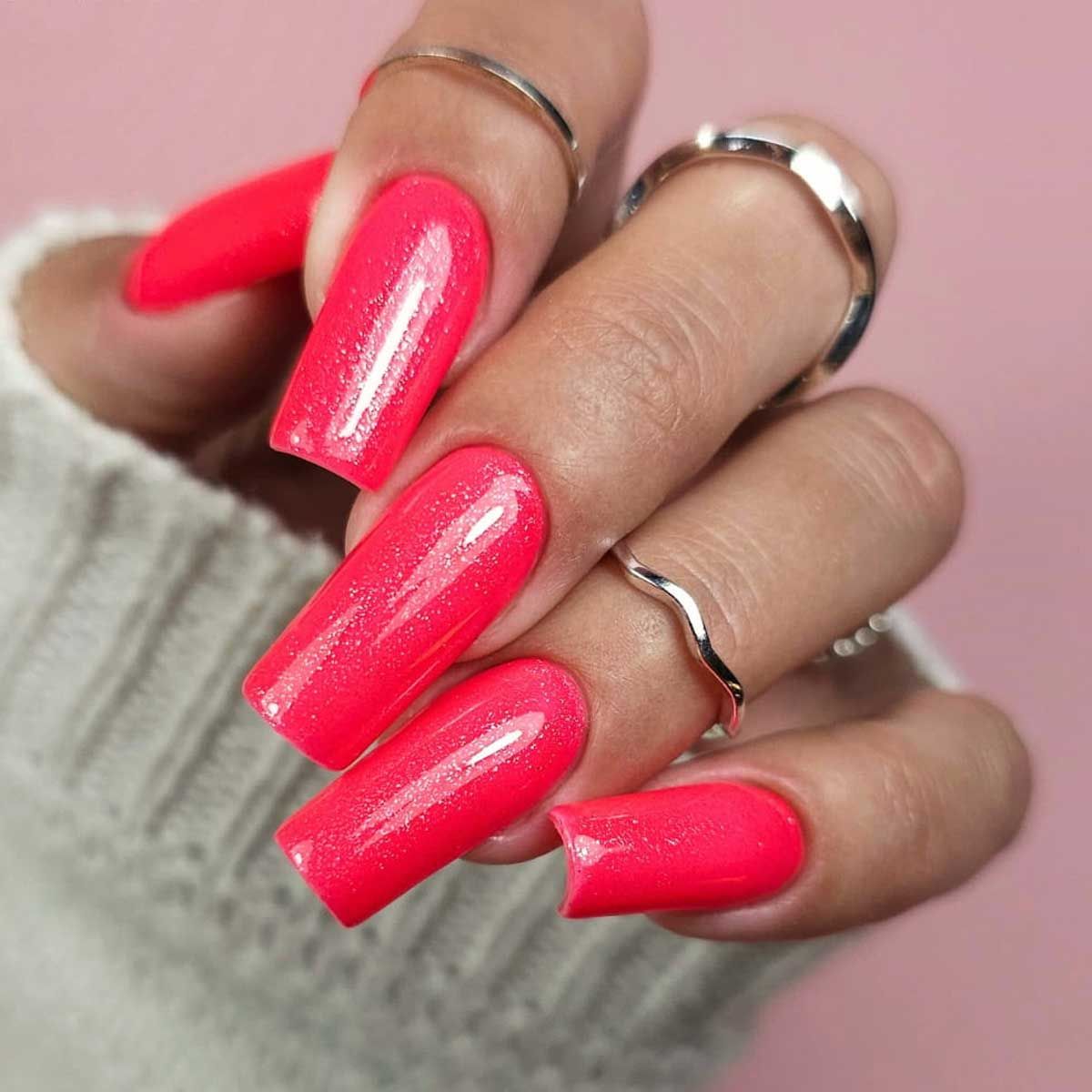 Claresa UV-LED-Gel-Nagellack, 5 ml, Funky Disco 3 Coral Twist