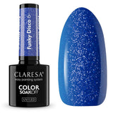 Claresa UV-LED-Gel-Nagellack, 5 ml, Funky Disco 6 Blue Beat