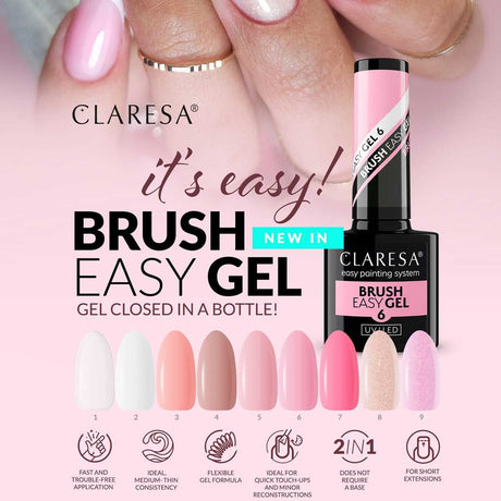 Claresa Pinsel Easy Gel 9 5ml