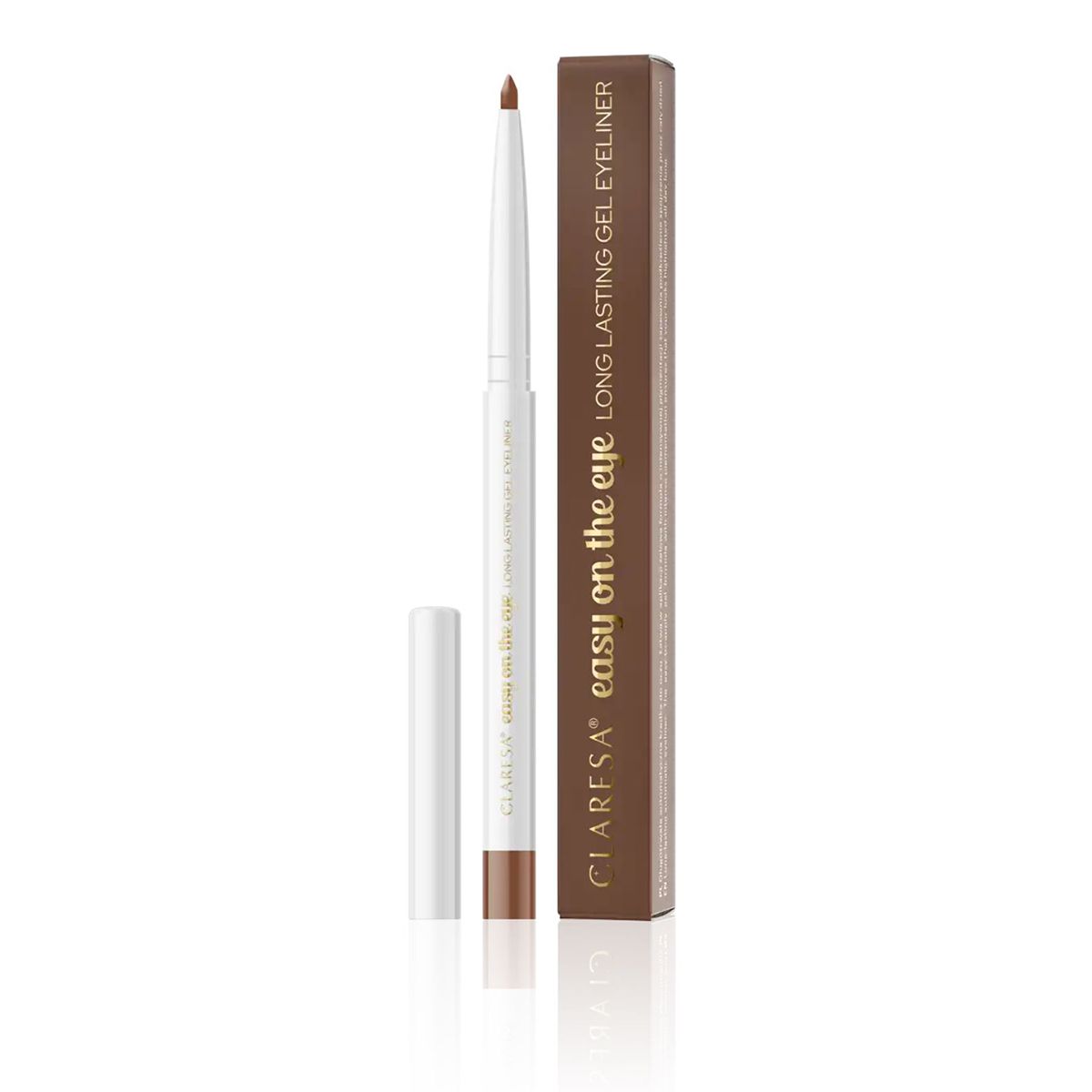Claresa schont das Auge, langanhaltender Gel-Eyeliner 02 brauner Lotus