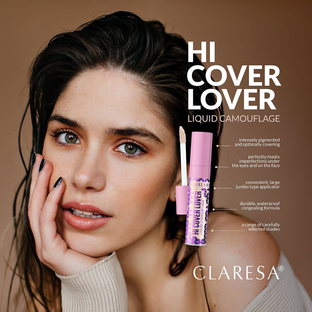 Claresa Concealer Hi Cover Lover 26 Tan 8gr.