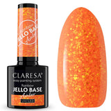 Claresa Rainbow Jello Basislack, bernsteinfarben, 5 ml