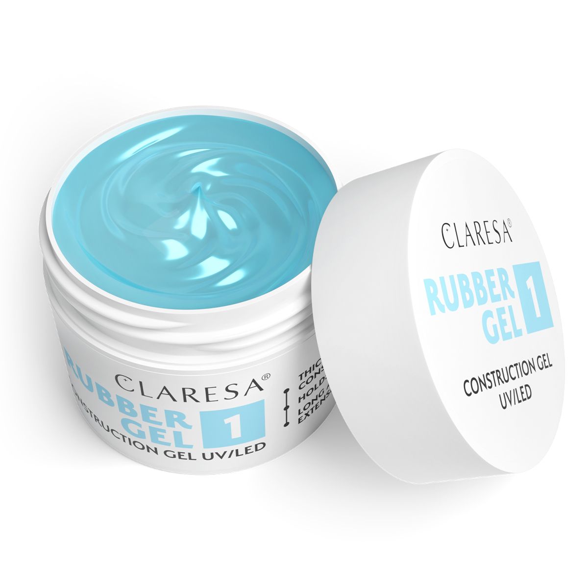 Claresa Gummigel 1 transparent 90gr.