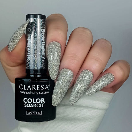 Claresa UV-LED-Gel-Nagellack, 5 ml, Starlight 6