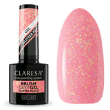 Claresa Pinsel Easy Gel Glitzer Pfirsich 5ml