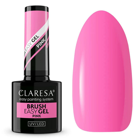 Claresa Pinsel Easy Gel rosa 5ml