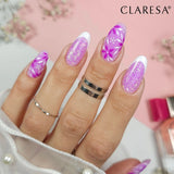 Claresa Pinsel Easy Gel Glitzer Violett 5ml