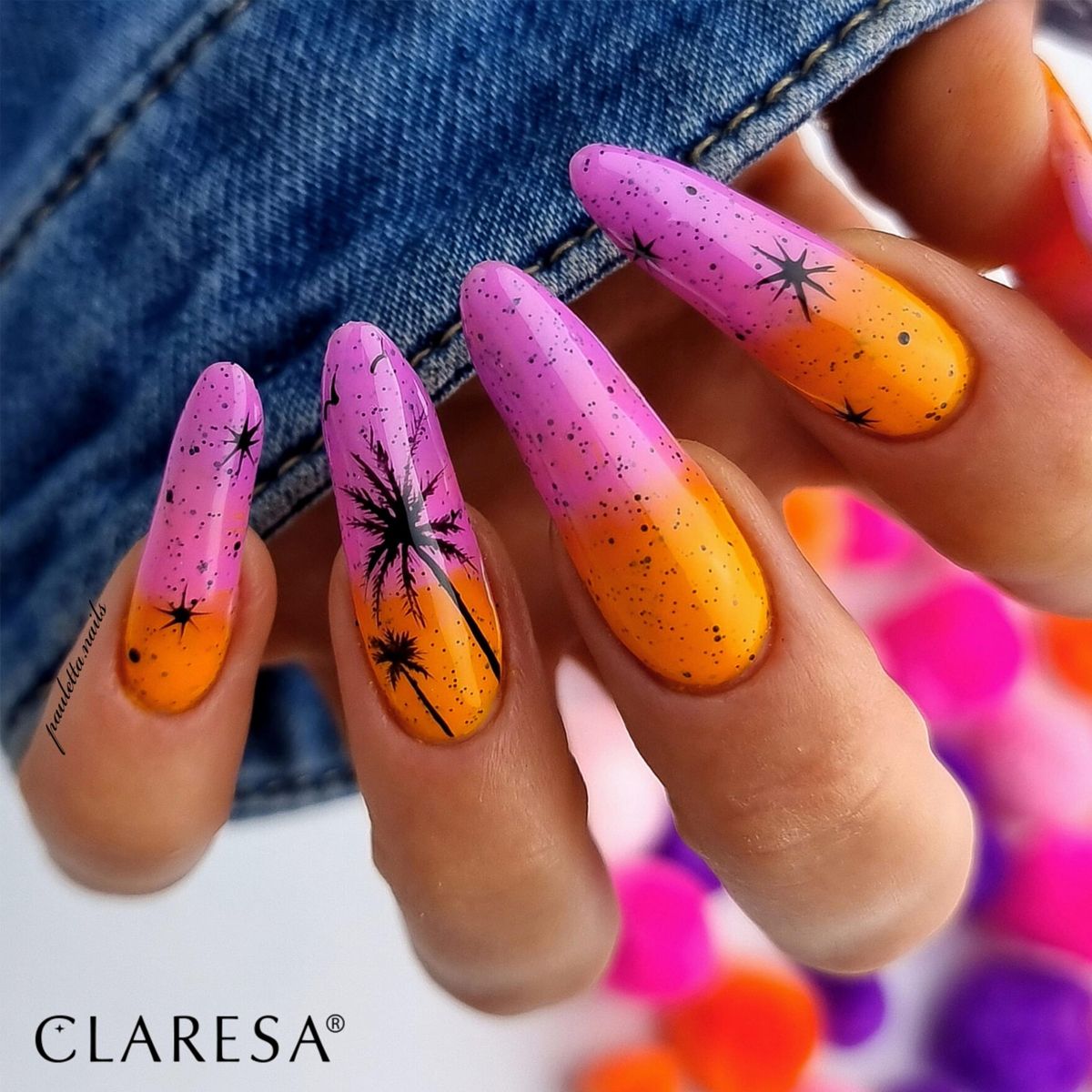 Claresa UV-LED-Gel-Nagellack, 5 ml, Festival Vibes 1