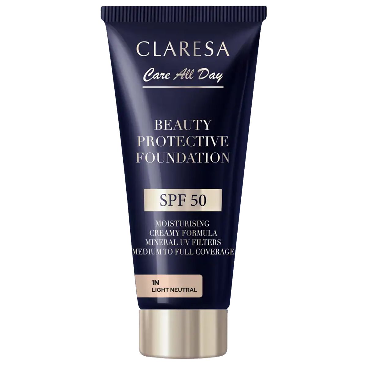 Claresa Beauty Protective Foundation SPF 50 1n Light Neutral 30 ml