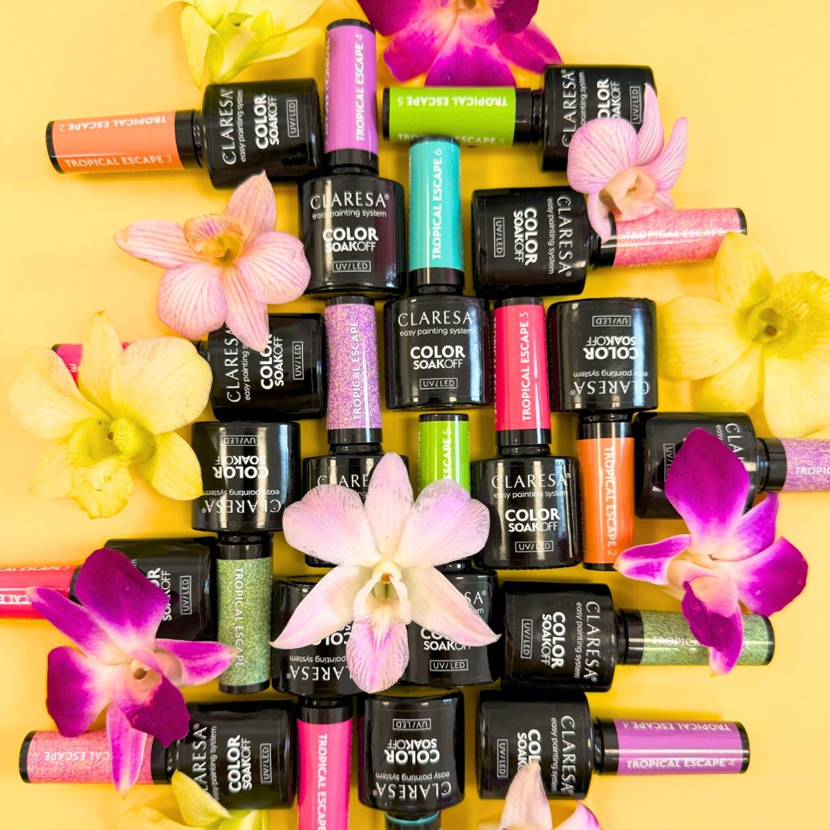 Claresa UV-LED-Gel-Nagellack, 5 ml, Tropical Escape 2
