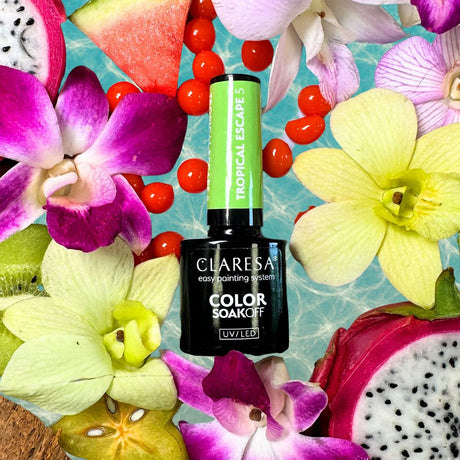 Claresa UV-LED-Gel-Nagellack, 5 ml, Tropical Escape 5