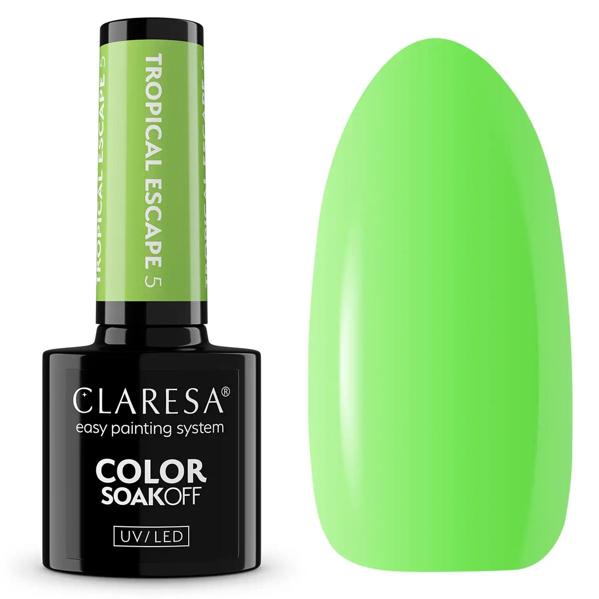 Claresa UV-LED-Gel-Nagellack, 5 ml, Tropical Escape 5