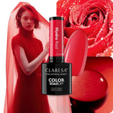 Claresa UV-LED-Gel-Nagellack, 5 ml, Farbalchemie – Hydrorot